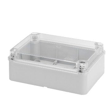 GEWISS GW44427 Rozbočovací krabice a krabice pro el. zařízení s transparent. víkem, IP56, 190x140x70mm GEWISS GW44427 Rozbočovací krabice a krabice pro el. zařízení s transparent. víkem, IP56, 190x140x70mm
